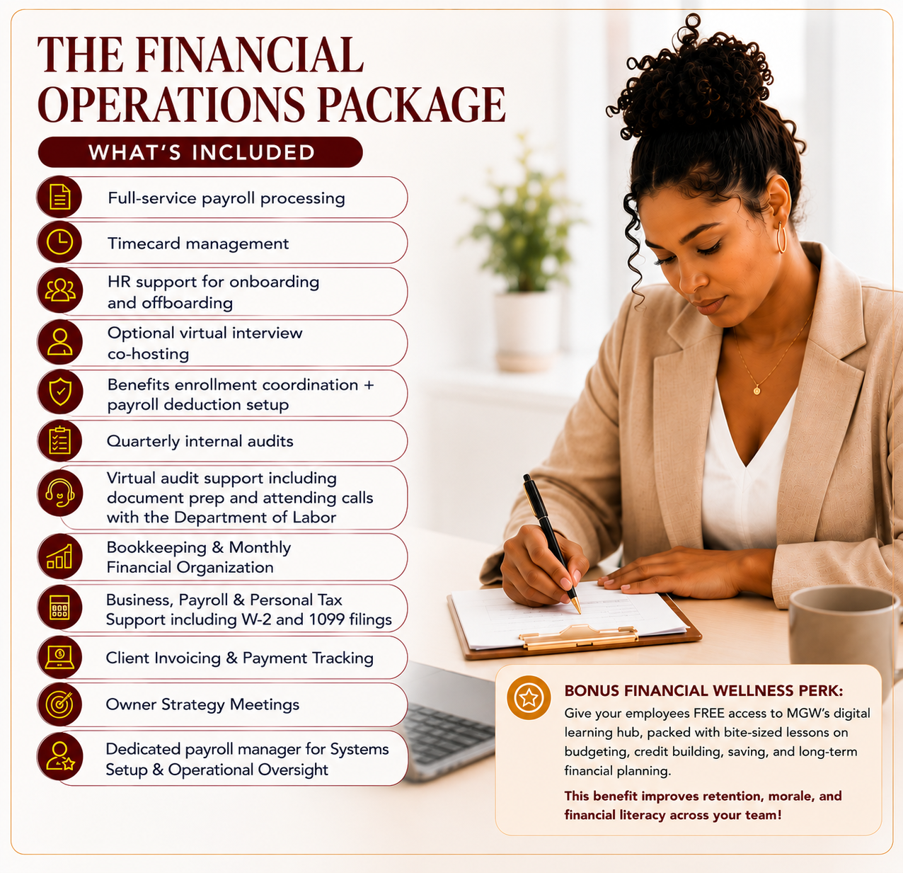 The Financial Operations Package