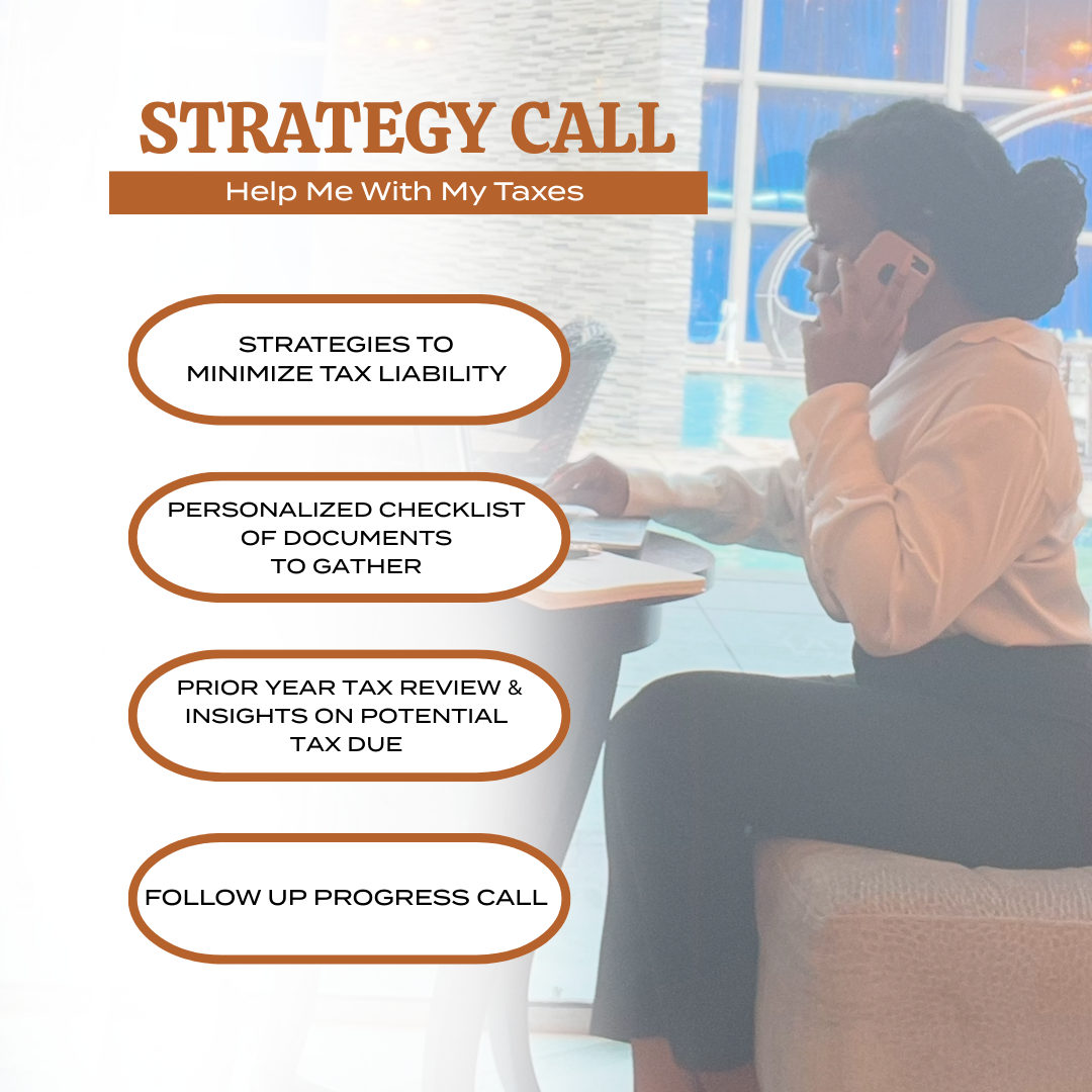 TAX STRATEGY CALL